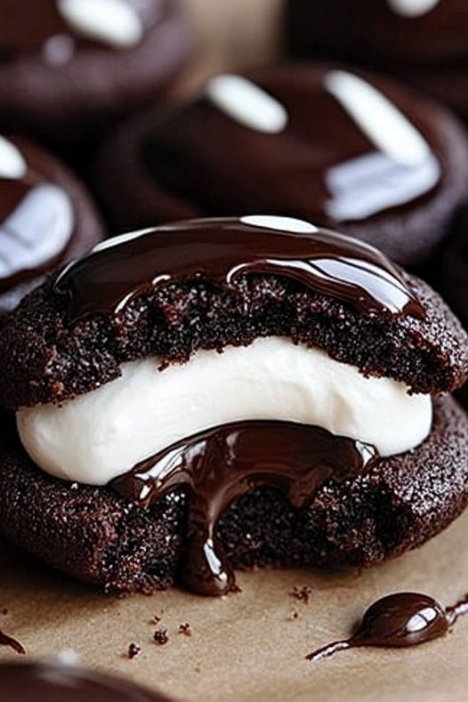 Hostess Cupcake Cookies