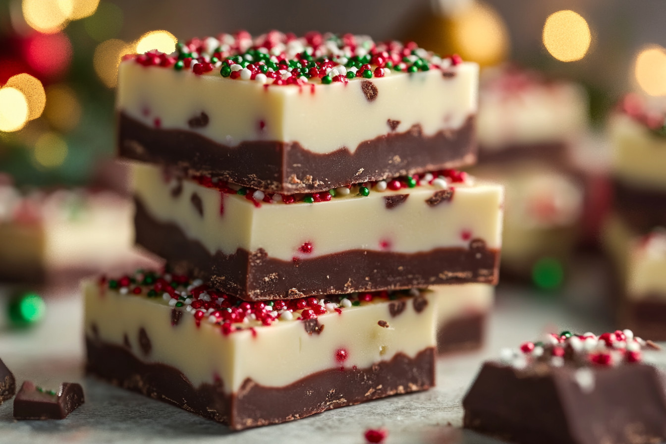 3-Ingredient Christmas Fudge Recipe: A Festive Treat to Delight Everyone