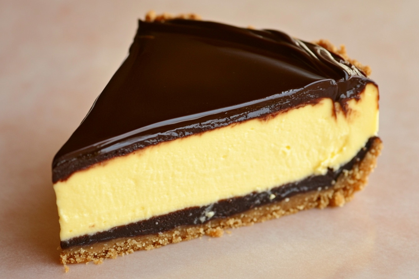 Dreamy Boston Cream Cheesecake