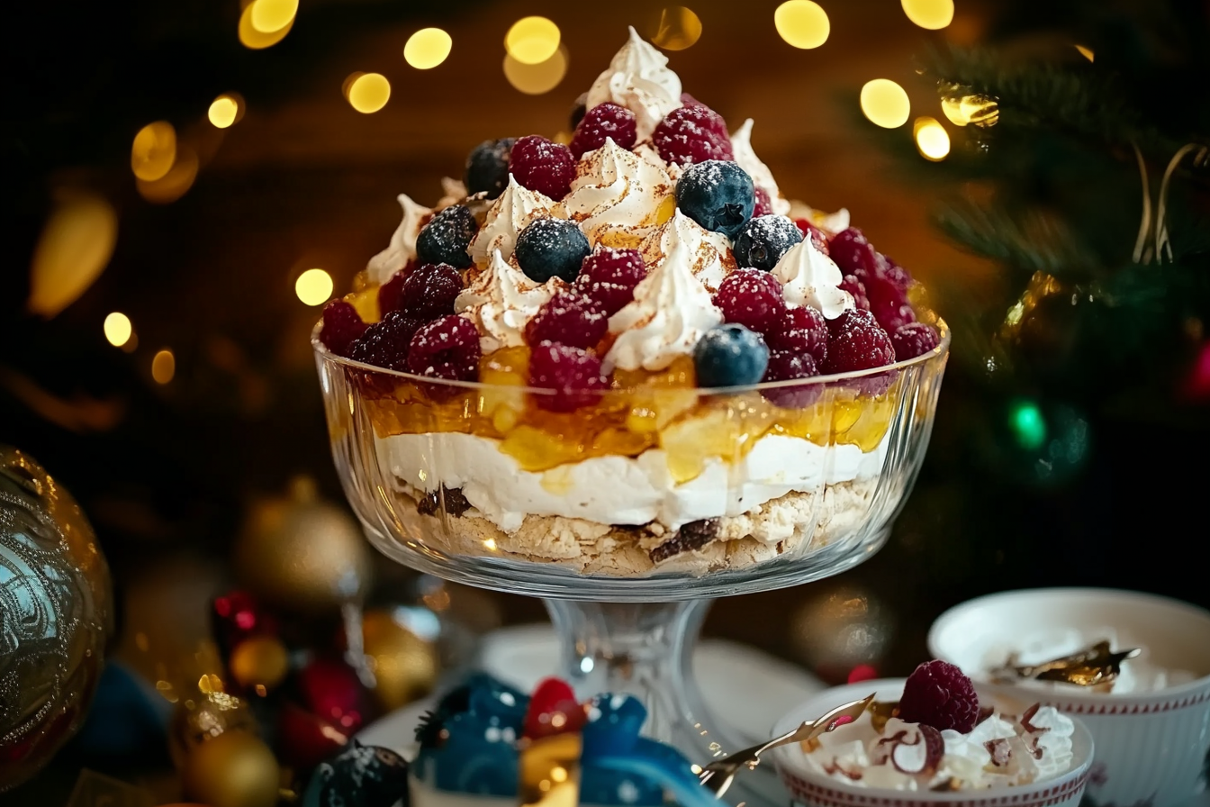 Christmas Pavlova Trifle