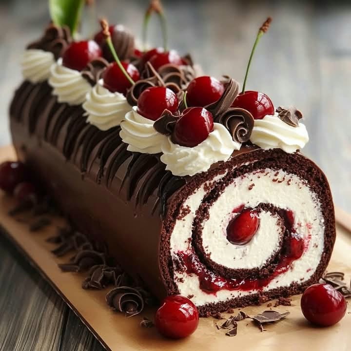 7 Steps to Create the Perfect Black Forest Roll Cake