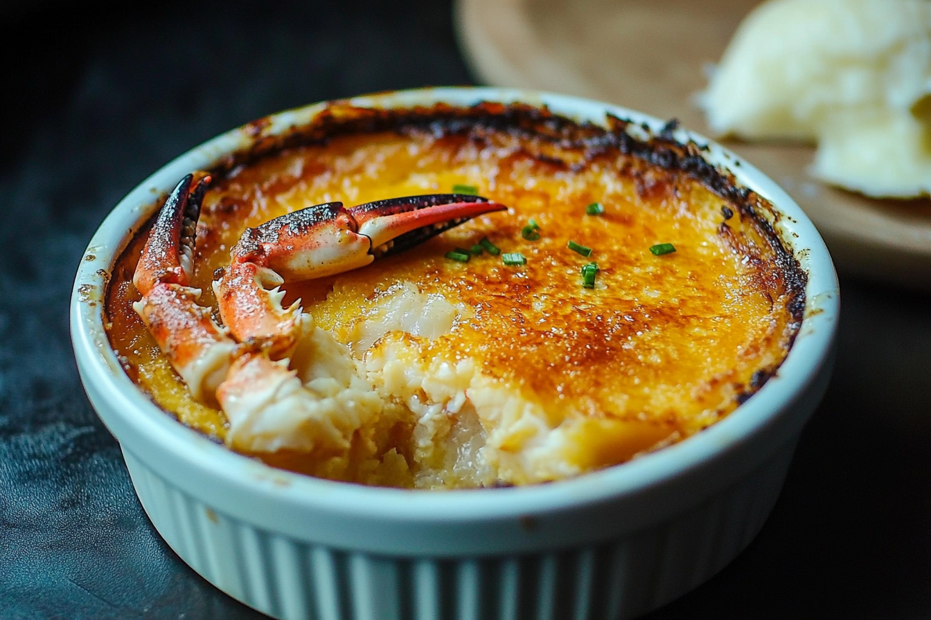 Crab Brulee Recipe