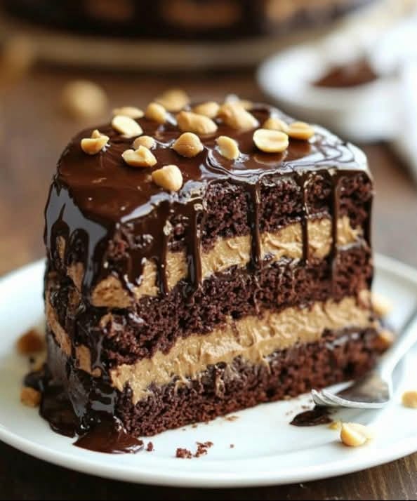 7 Steps to Make the Ultimate Sweet Heavenly Chocolate Peanut Butter Gooey Cake