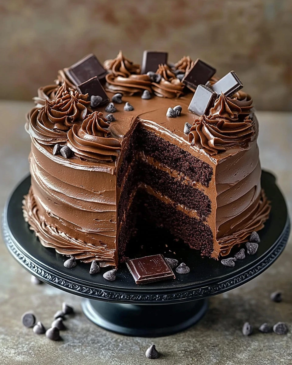 Triple Chocolate Cake