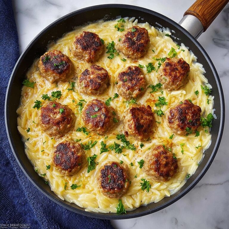 One Pan Chicken Meatballs with Marinara and Mozzarella Recipe