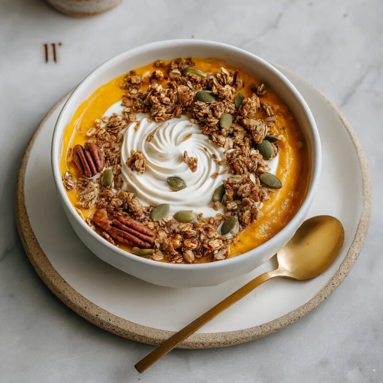 Pumpkin Pie Yogurt Bowl Recipe