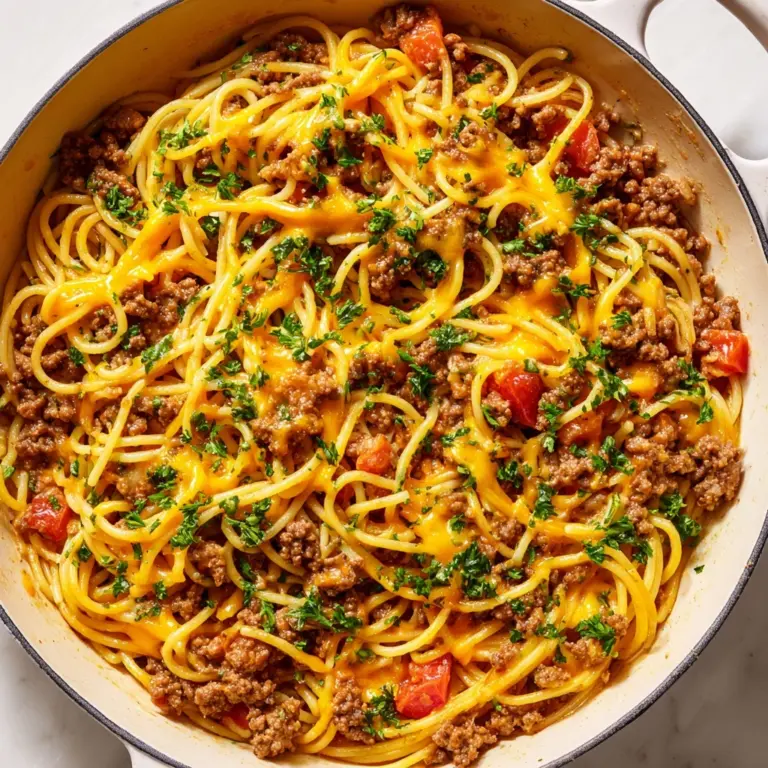 Taco Spaghetti Recipe