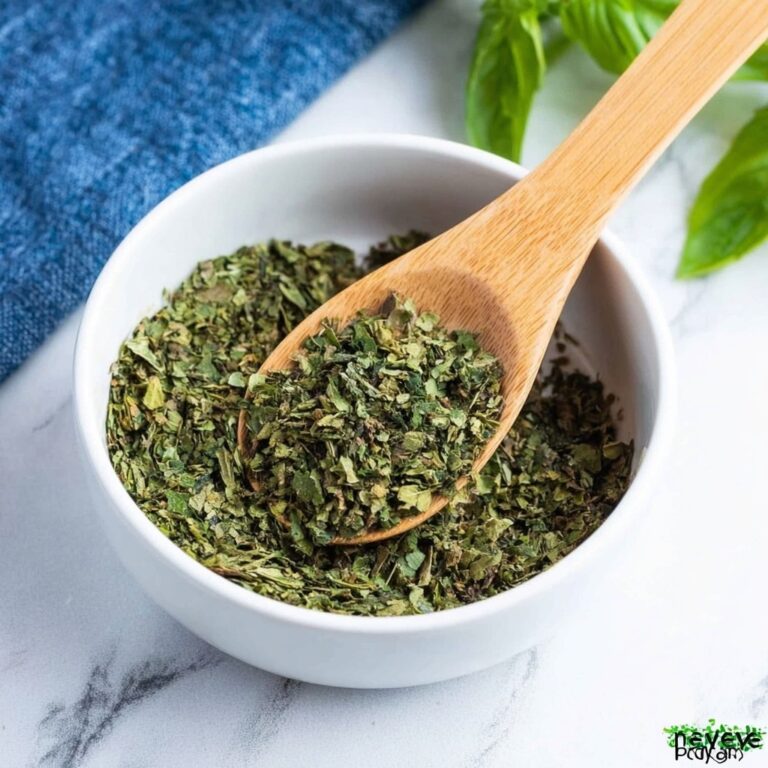 How to Dry Fresh Basil Recipe