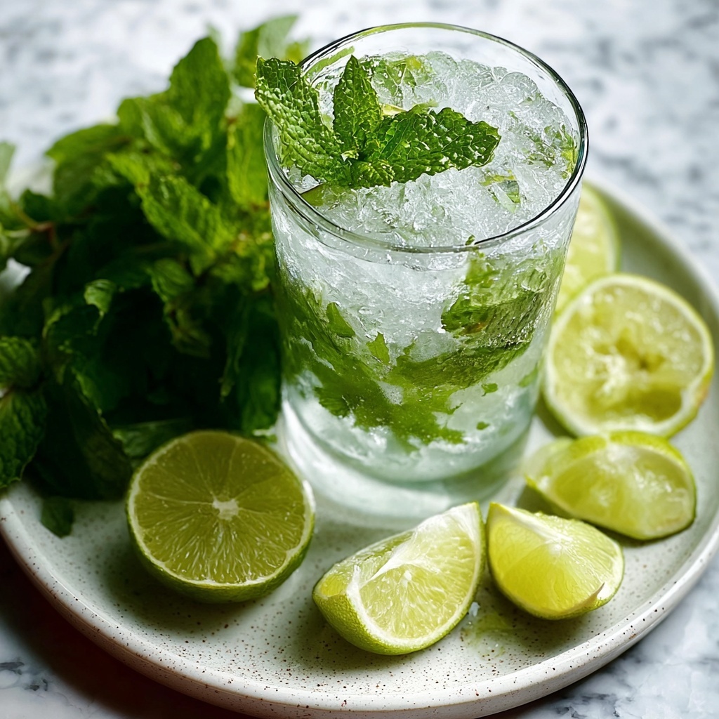 White Christmas Mojito Recipe - Recipe Image