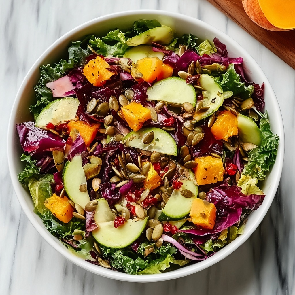 Fall Harvest Salad with Roasted Butternut Squash, Apples, and Pumpkin Seeds Recipe - Recipe Image