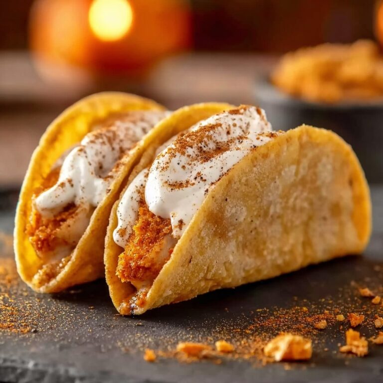 Pumpkin Pie Tacos Recipe