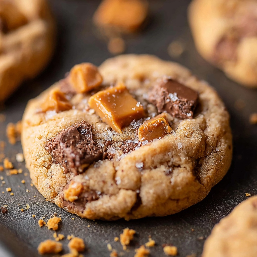 Peanut Butter Butterfinger Cookies Recipe - Recipe Image