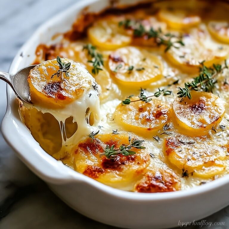 Indulgent Rich Potato Gratin for Cozy Family Dinners Recipe