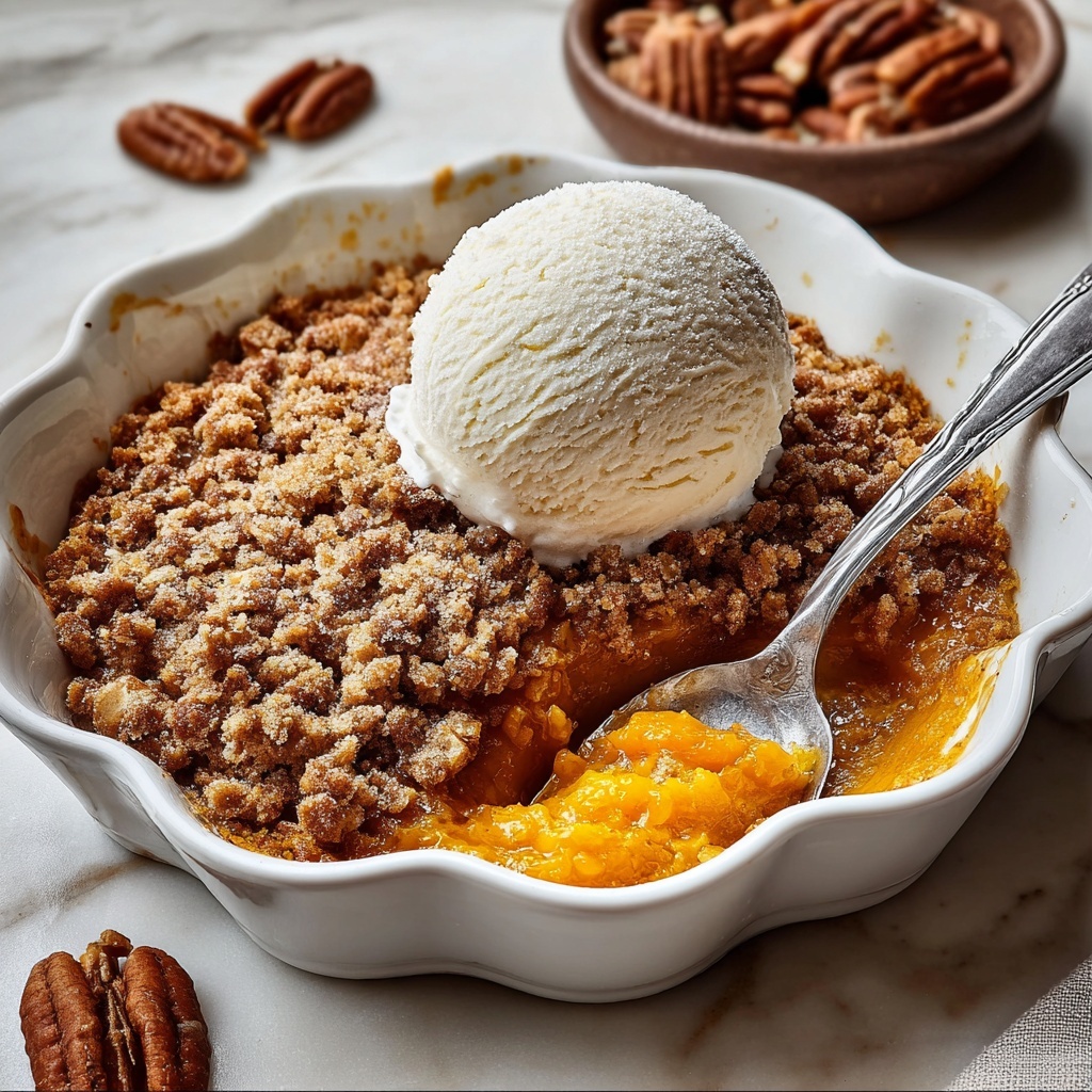 Pumpkin Pie Crisp Recipe - Recipe Image