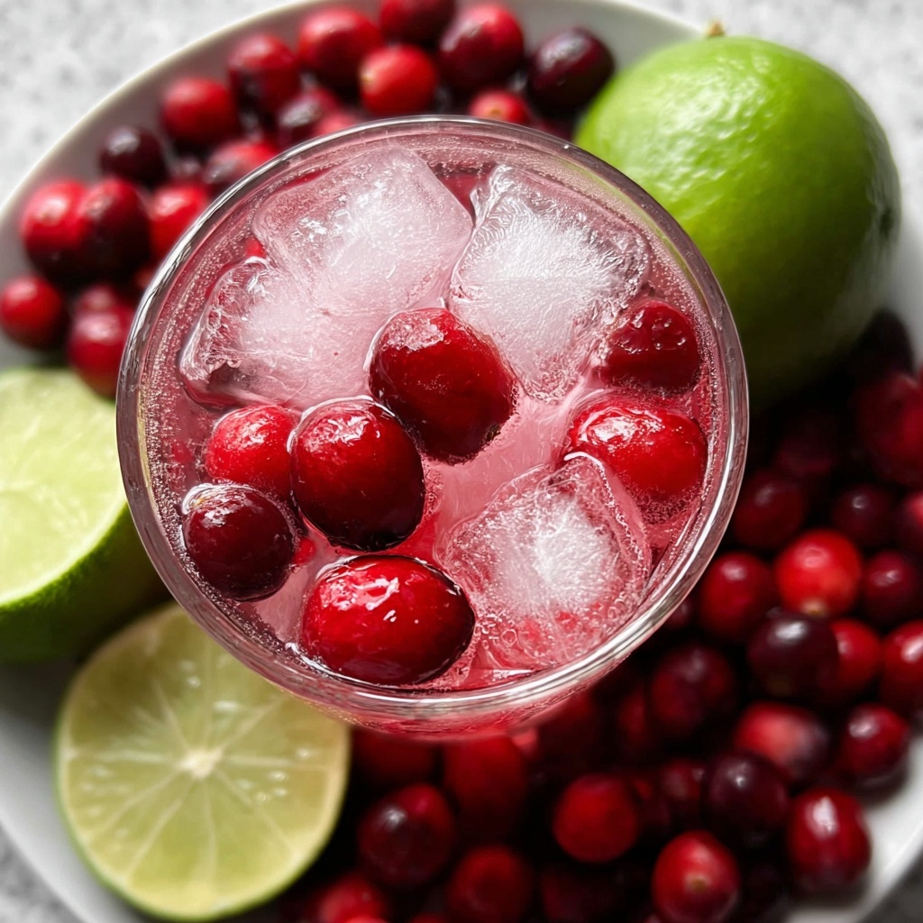 Cranberry Vodka Fizz Recipe - Recipe Image