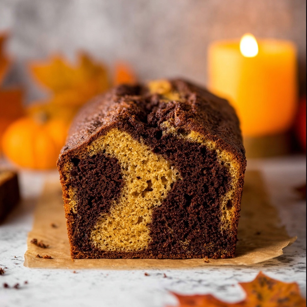 Twilight Swirl Pumpkin Bread Recipe - Recipe Image