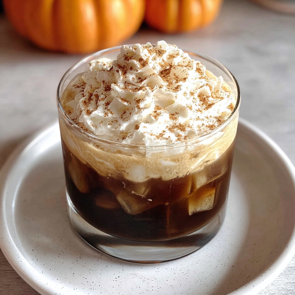 Pumpkin Spice White Russian Recipe - Recipe Image