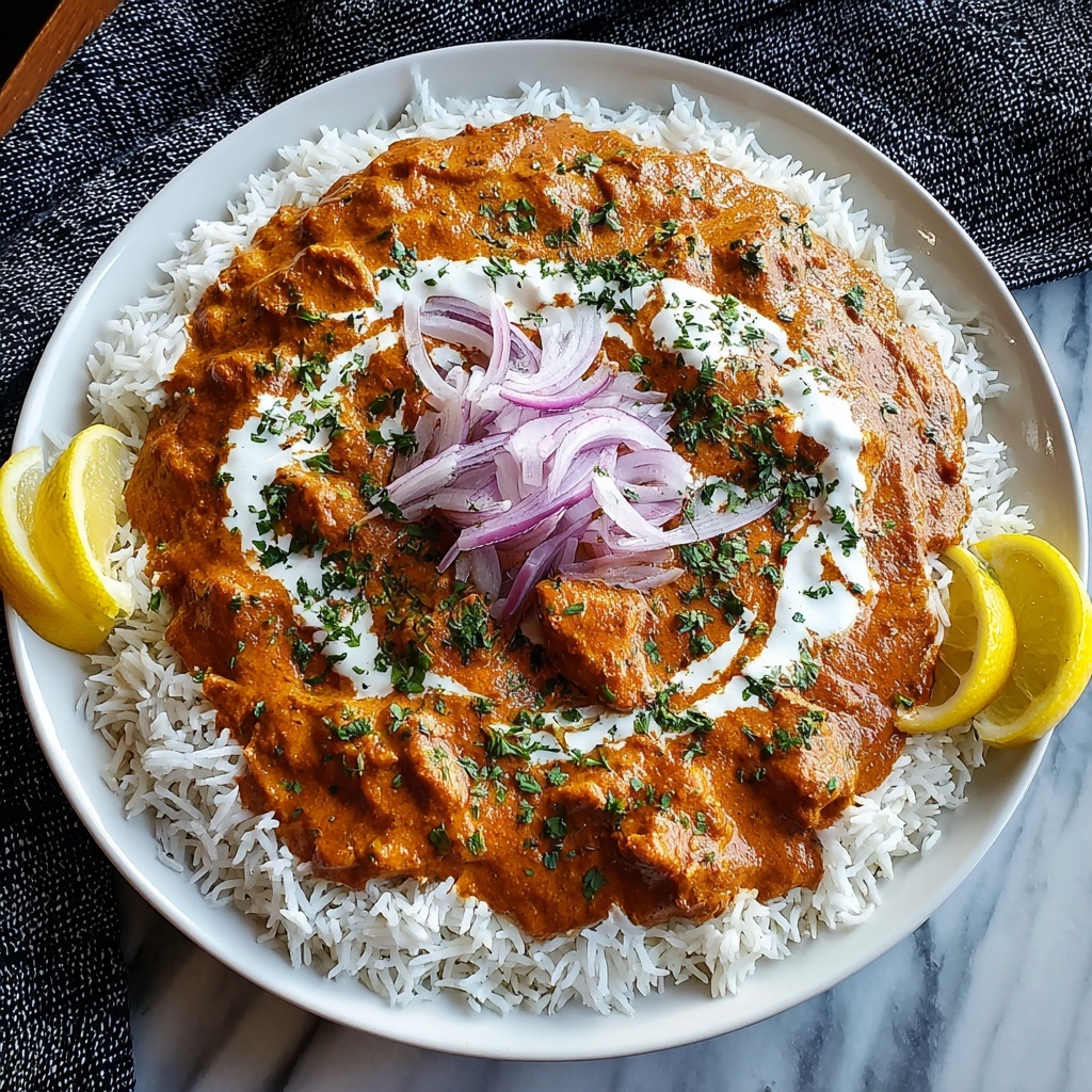 Savory Creamy Indian Butter Chicken Recipe - Recipe Image