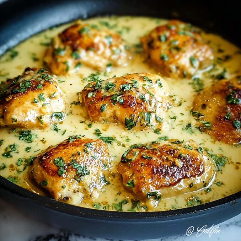Easy Garlic Butter Chicken Skillet Recipe