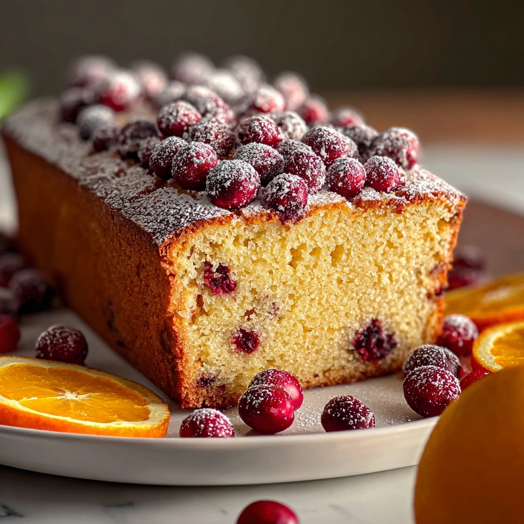 Cranberry Orange Loaf Recipe - Recipe Image