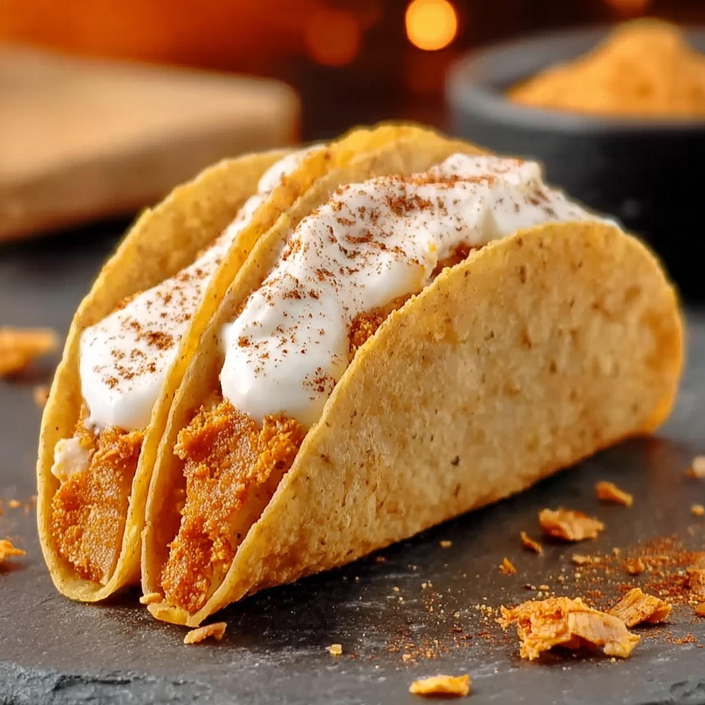 Pumpkin Pie Tacos Recipe - Recipe Image