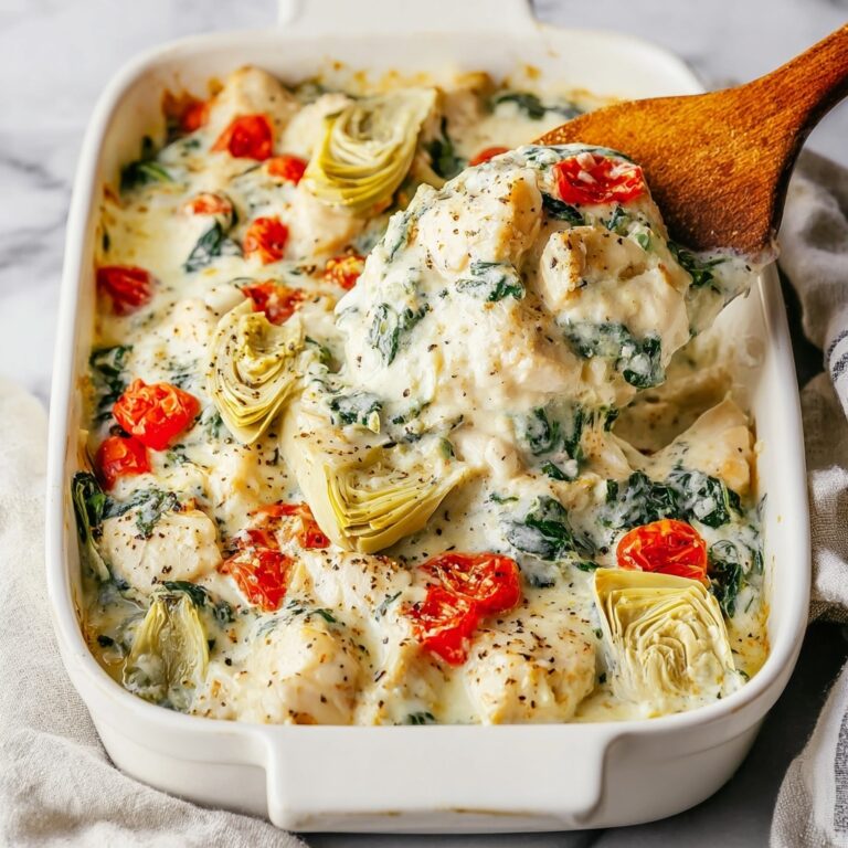 Spinach Artichoke Chicken Bake Recipe