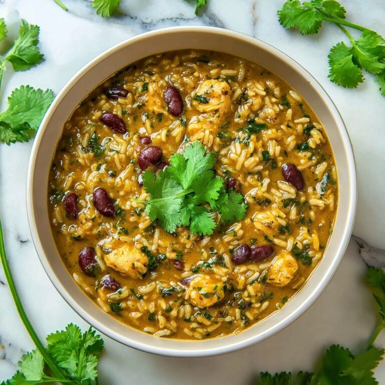 Salsa Verde Chicken & Rice Skillet Recipe