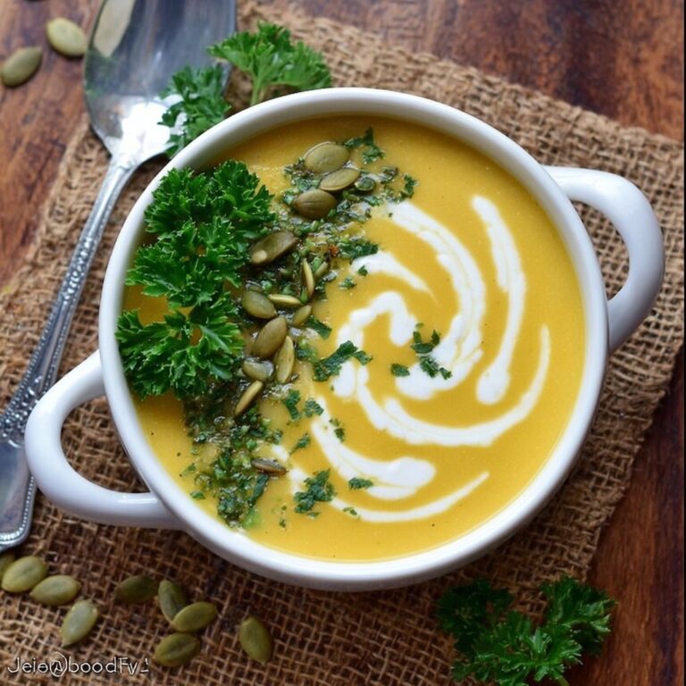 Roasted Butternut Squash Soup with Coconut Milk Recipe