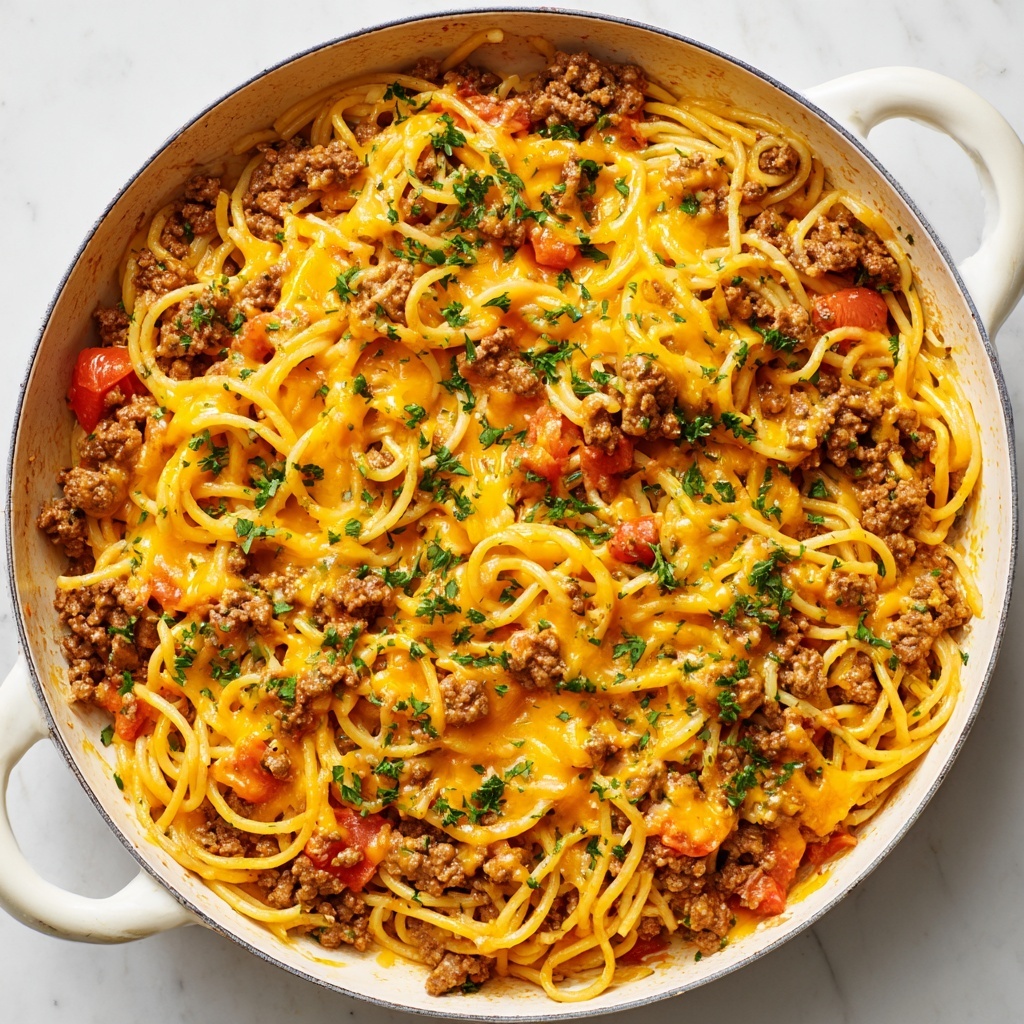 Taco Spaghetti Recipe - Recipe Image