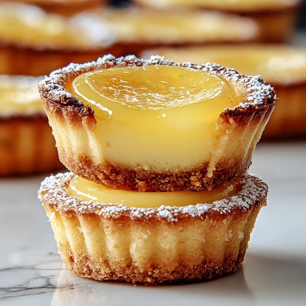 Mouthwatering Lemon Bar Cookie Cups Recipe - Recipe Image