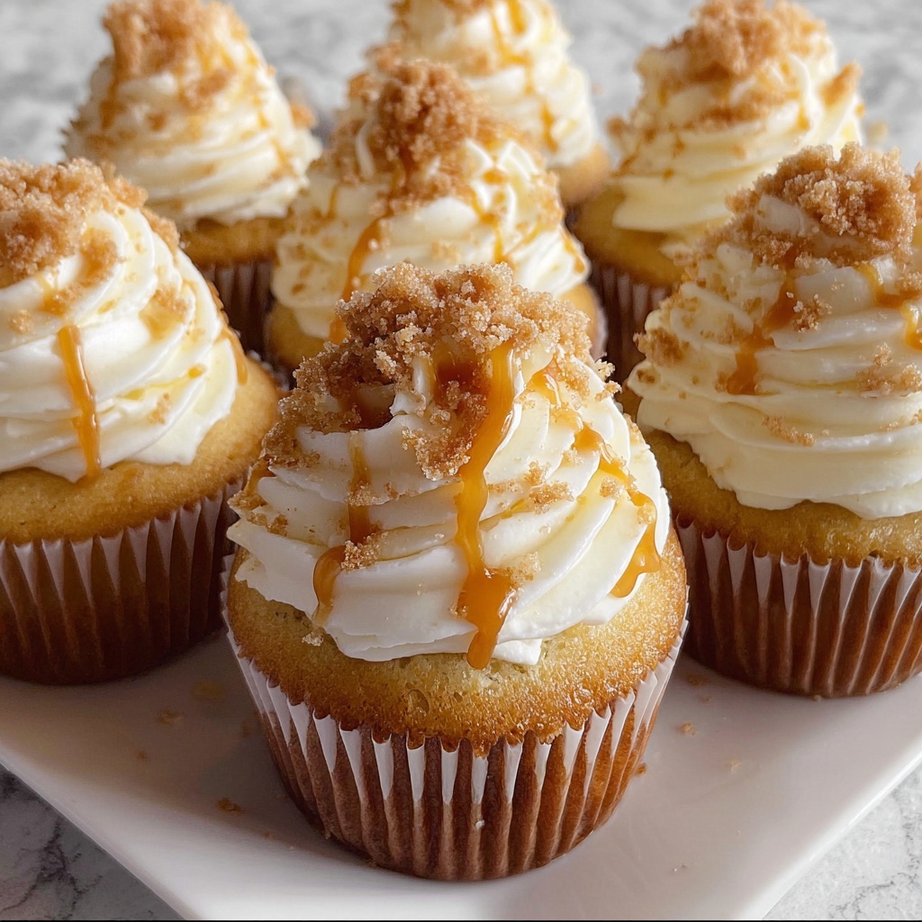Caramel Apple Cupcakes Recipe - Recipe Image