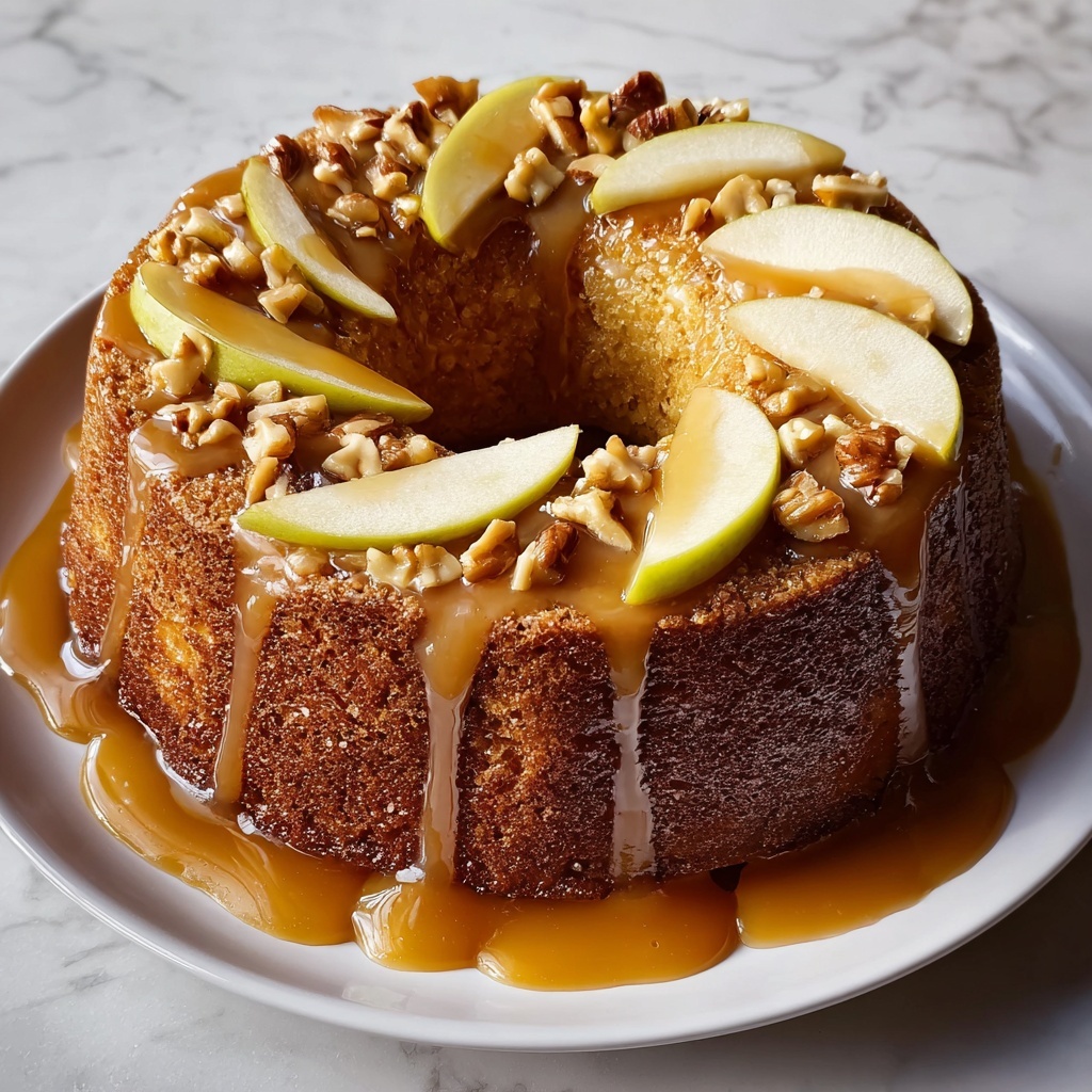 Caramel Apple Spice Cake Recipe - Recipe Image