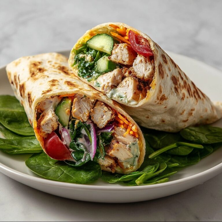 Healthy Chicken Wrap Recipe