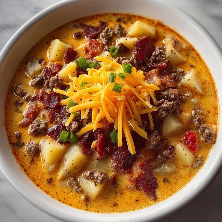 Bacon Cheeseburger Soup Recipe