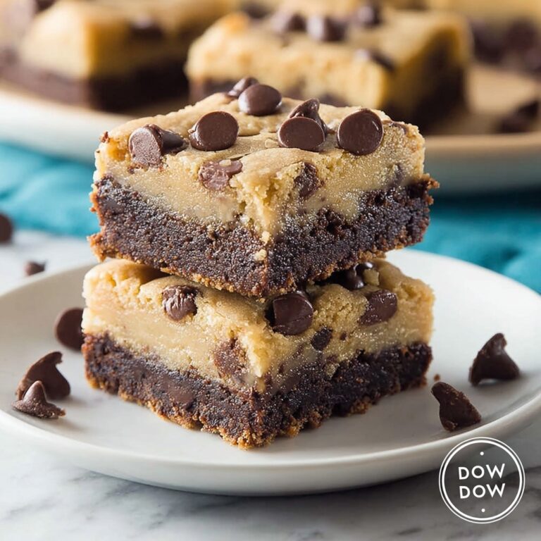 Chocolate Chip Cookie Brownies Recipe