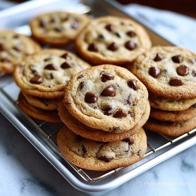 Irresistibly Chewy Chocolate Chip Cookies You’ll Crave Recipe