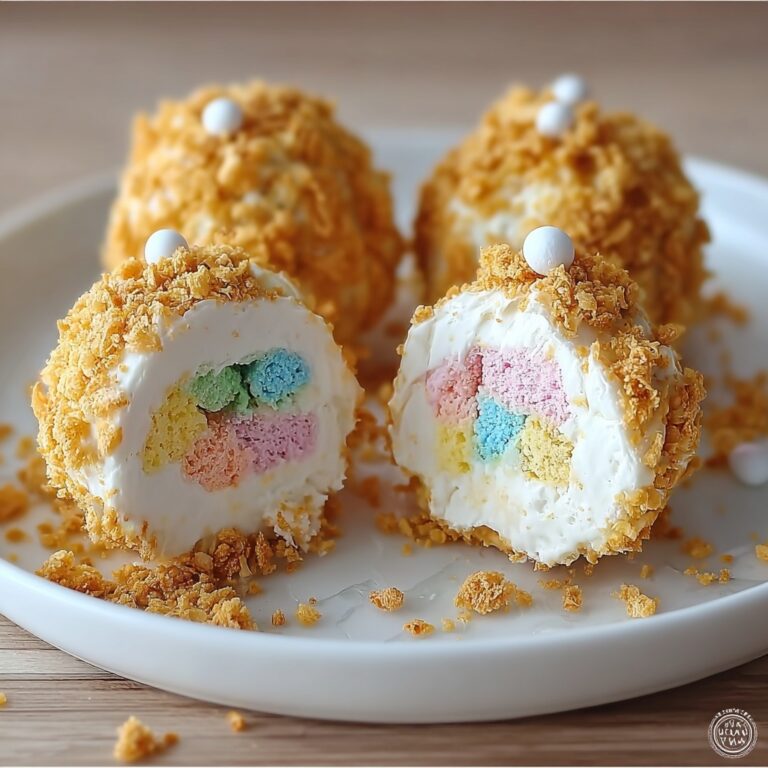 Irresistible Crunchy Cotton Candy Cheesecake Bombs Recipe