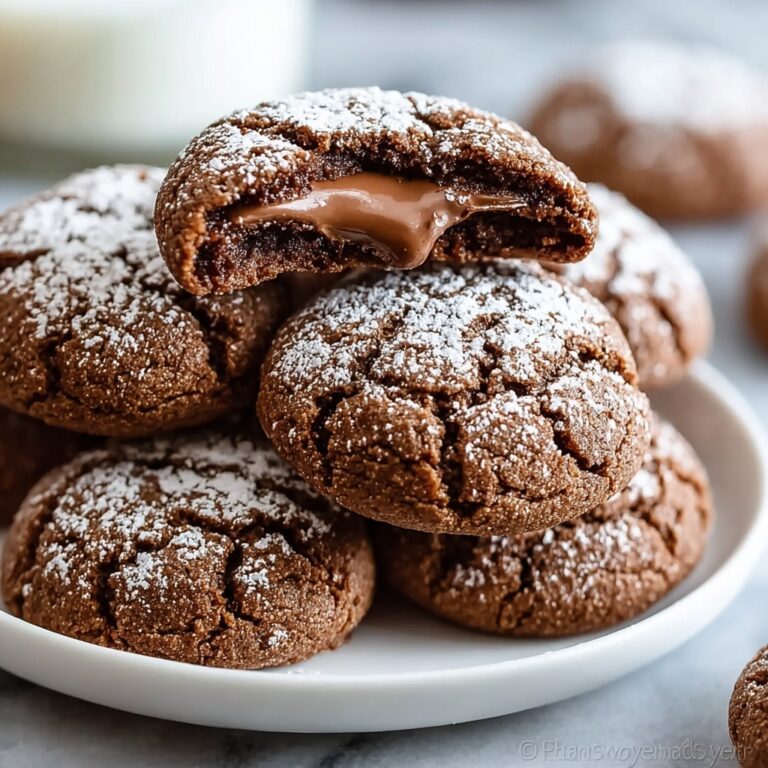 Indulgent Reese’s Crinkle Cookies Recipe