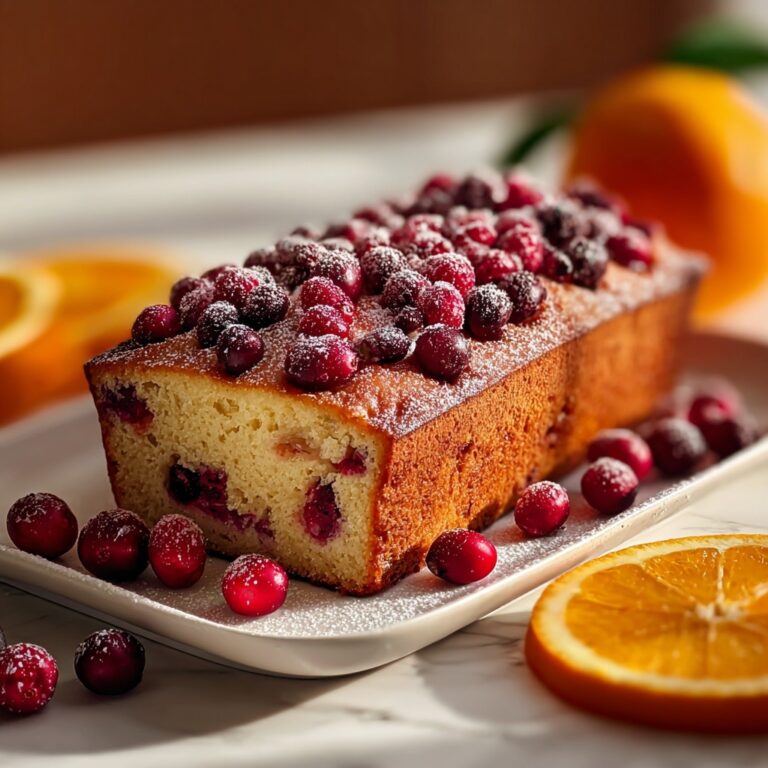 Cranberry Orange Loaf Recipe