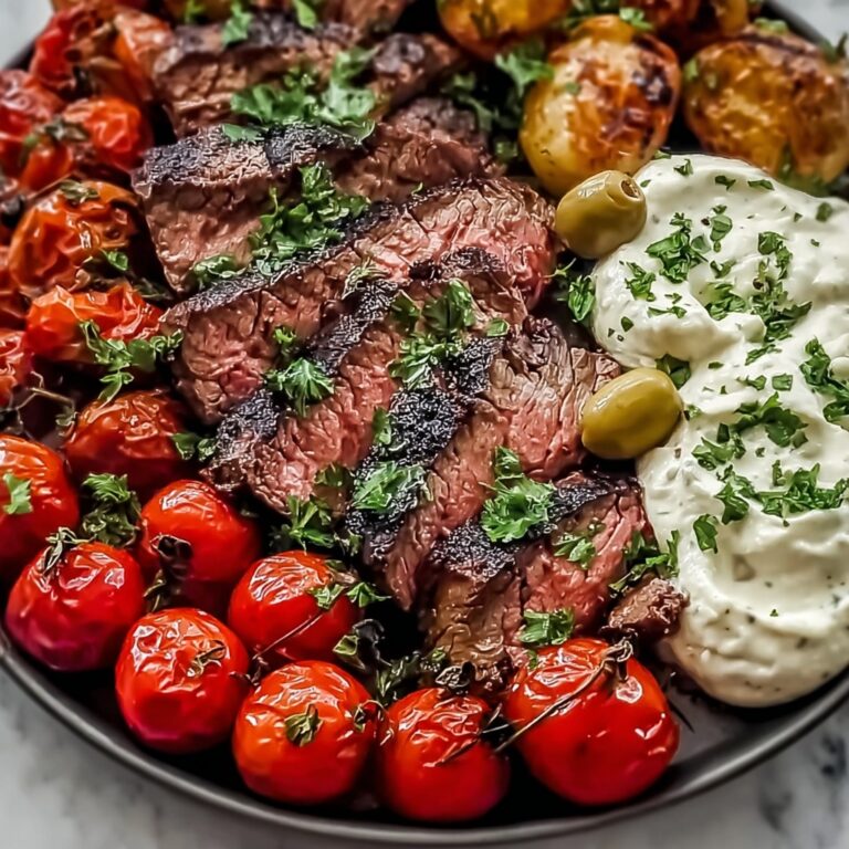 Mediterranean Steak Bowls Recipe