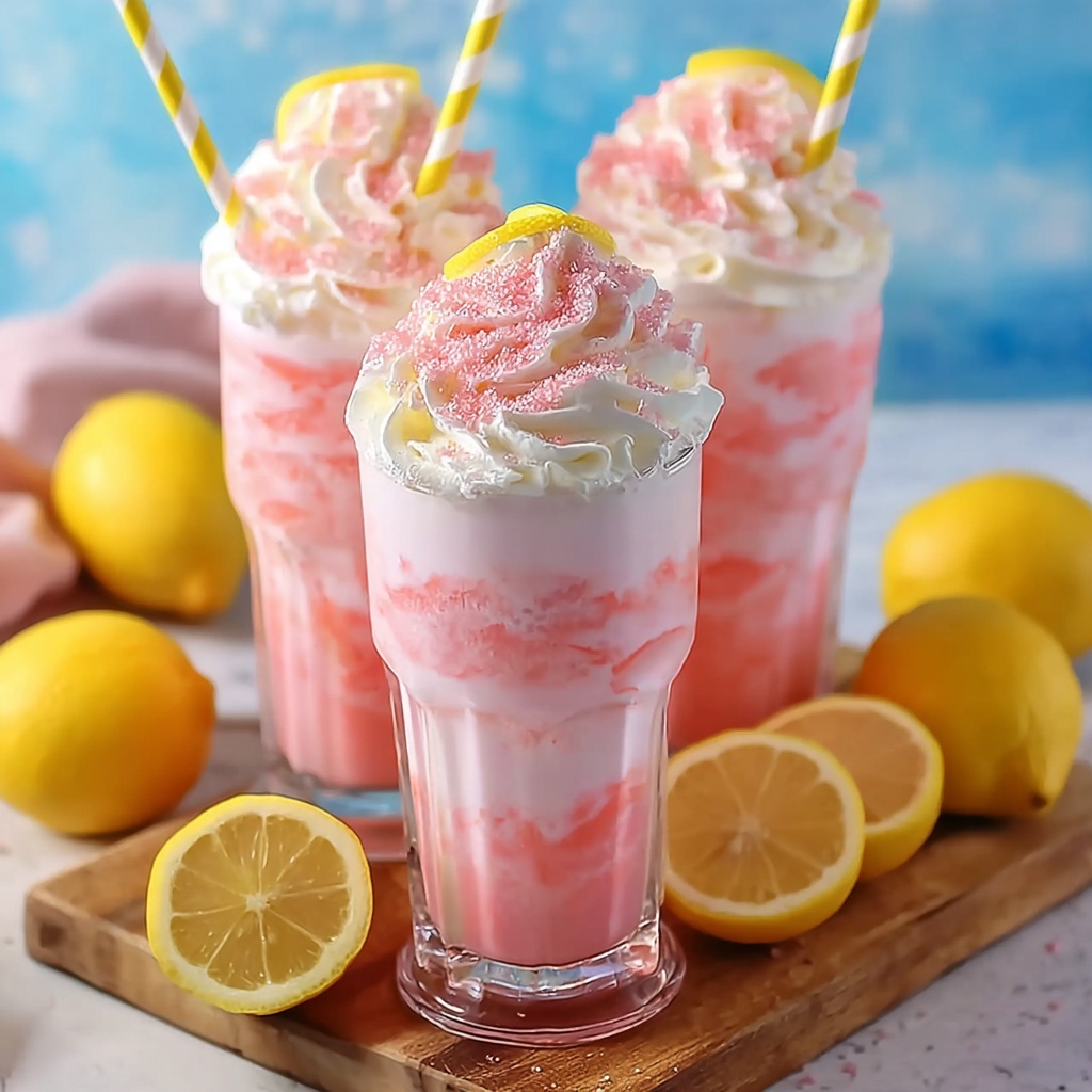 Whipped Pink Lemonade Recipe - Recipe Image