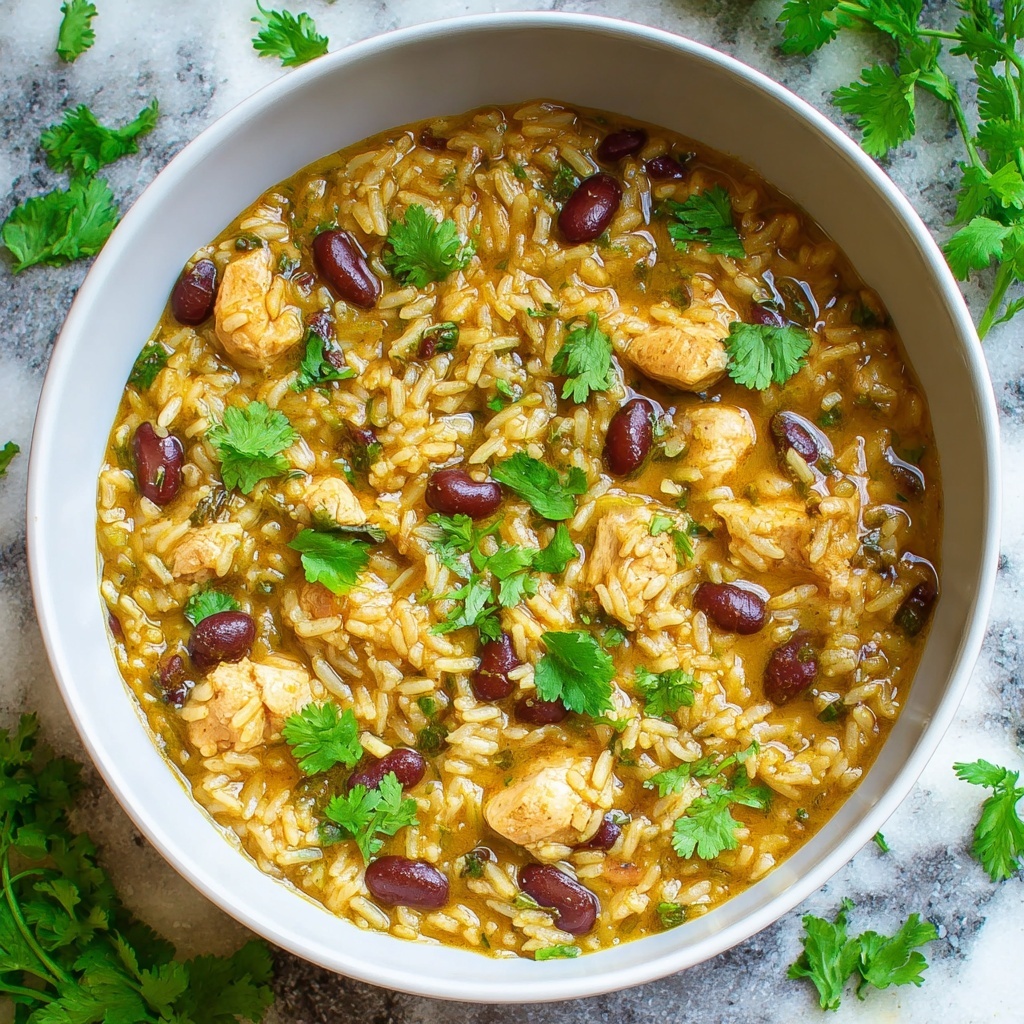 Salsa Verde Chicken & Rice Skillet Recipe - Recipe Image