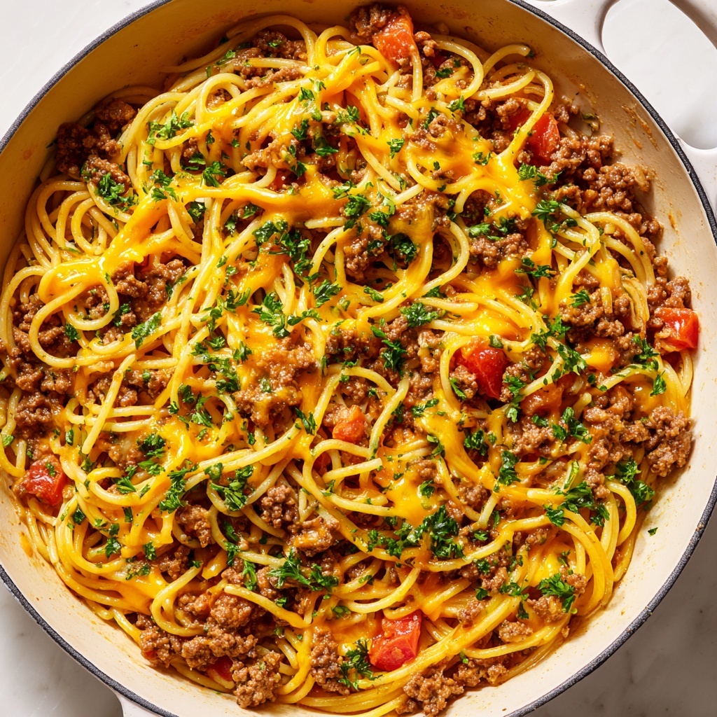 Taco Spaghetti Recipe - Recipe Image