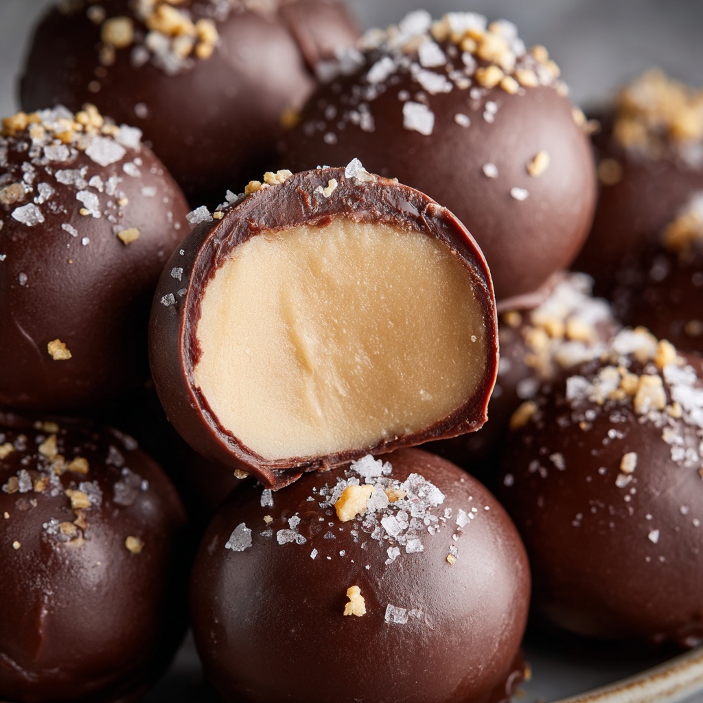 No-Bake Peanut Butter Cheesecake Balls Recipe - Recipe Image