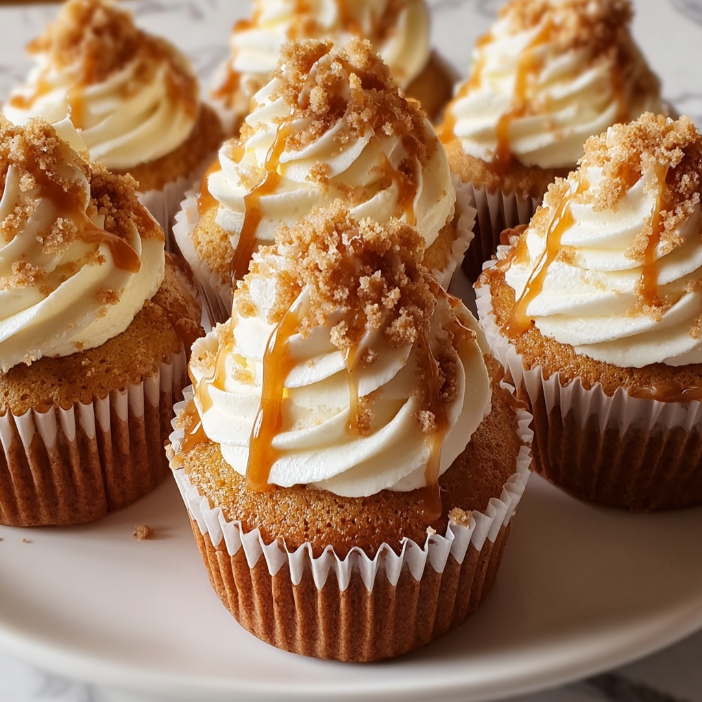 Caramel Apple Cupcakes Recipe - Recipe Image